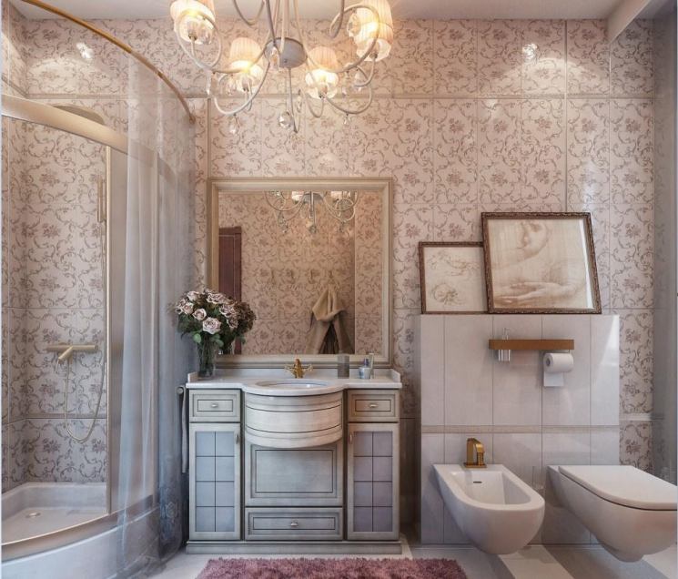 Ванная комната в стиле прованс: особенности дизайна и нюансы декора